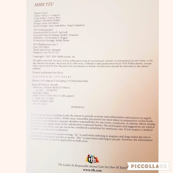 Shih Tzu Dog Life: Lifelong Care for Your Dog Book With DVD - Picture 4 of 6